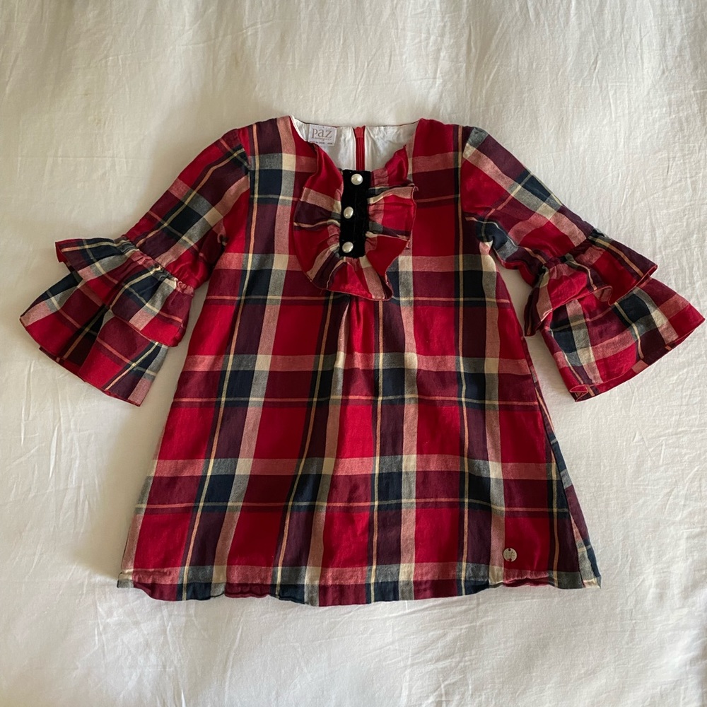 Paz Rodriguez - size 4T (48m) - lined 3/4 sleeve dress